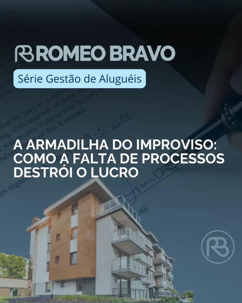 A armadilha do improviso