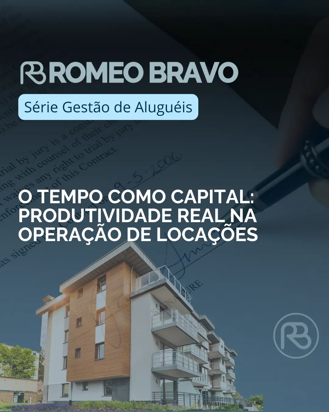O tempo como capital