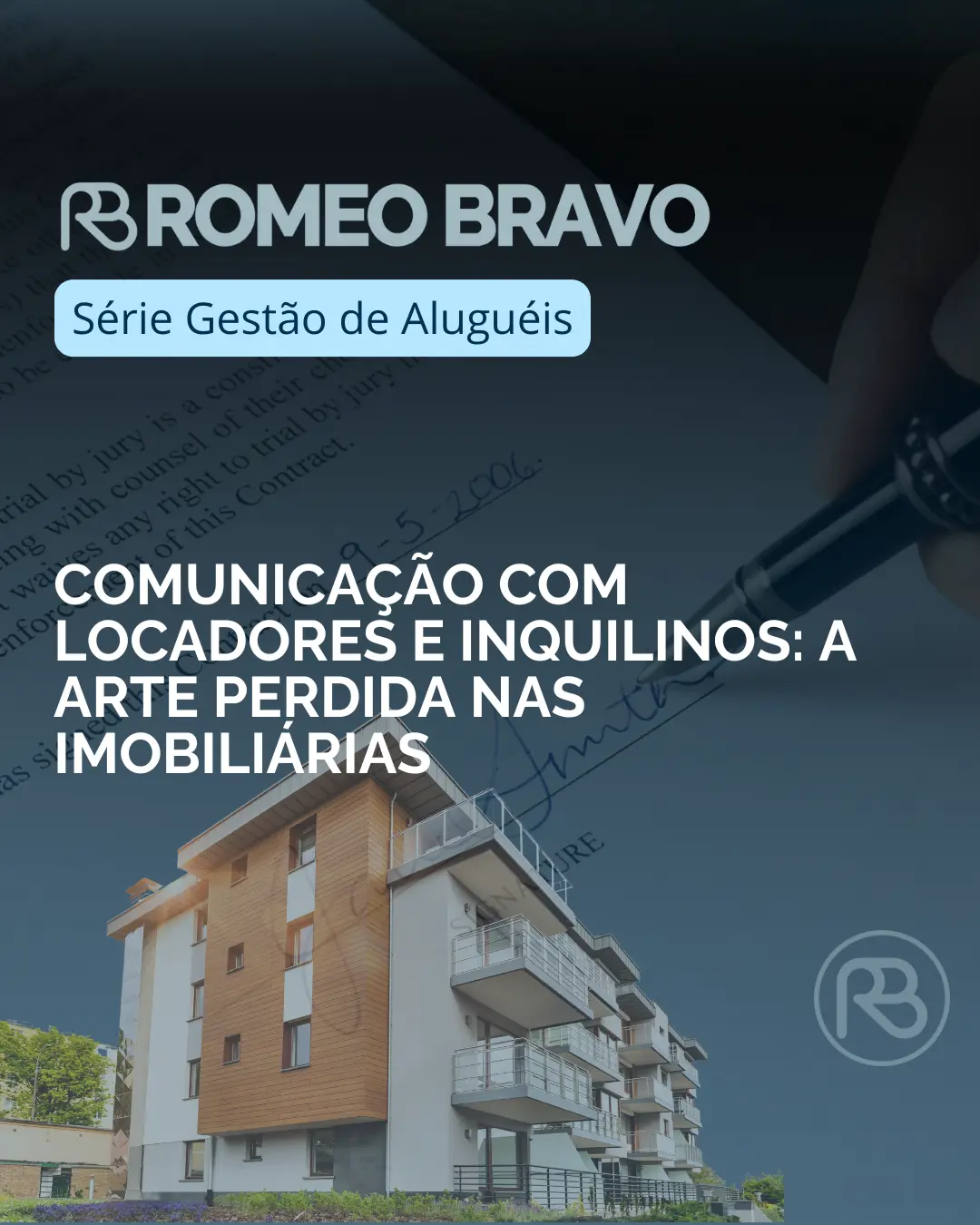Comunicação com locadores e inquilinos