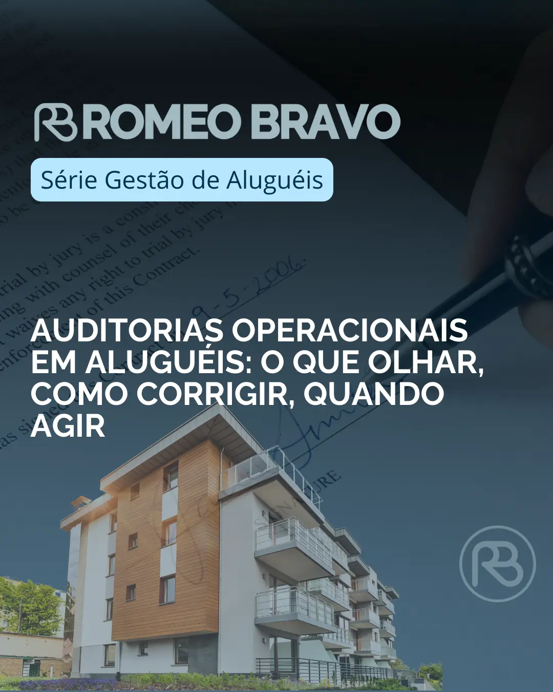 Auditorias operacionais em aluguéis