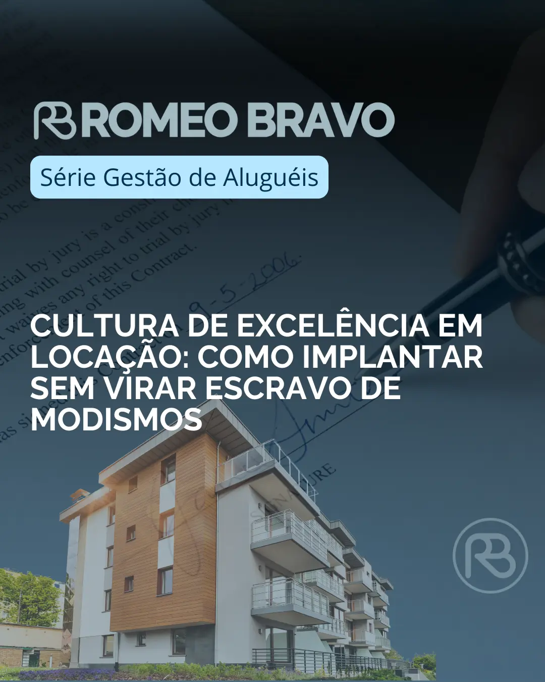 Cultura de excelência em locação